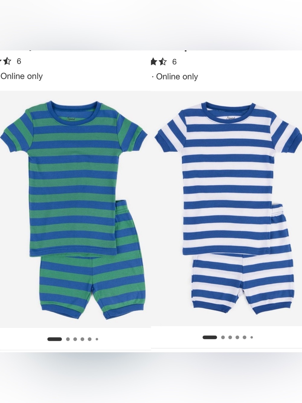 Leveret Kids Striped Pajamas